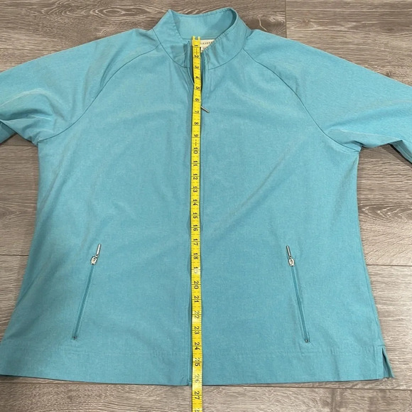 NWOT Appleseed’s Light & Easy Stretch Melange Active Pant Set Grotto Blue XL - Picture 15 of 16